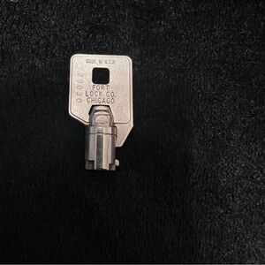 Vintage Fort Lock Co. Chicago Key